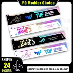 GPU Holder 5V ARGB VGA Support 3090 3080 4090 Graphics Card Bracket M/B AURA SYNC, MOD Gamer Cabinet Decoration