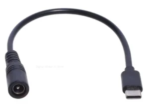 DC Type-c Female To 5.5*2.1 Female Cables 5521 Power Jack DC Power Conector 5.5x2.1 Adapter USB Type C Converter