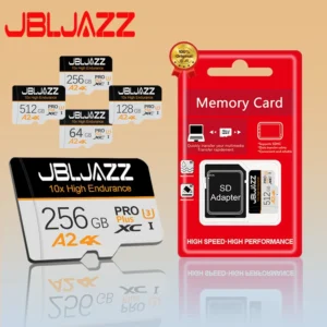 512GB High Speed Micro SD Card TF Memory for GoPRO DJI Drone Full HD 4K UHD C10 U3 V30 A2 up to 180 MB/s Class 10