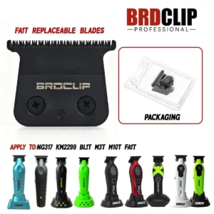 BRDCLIP Original Replacement Blade for FA1T M3T Professional Hair Clipper Trimmer Barber Shop KM-2299 Carbon Steel Cutter Head
