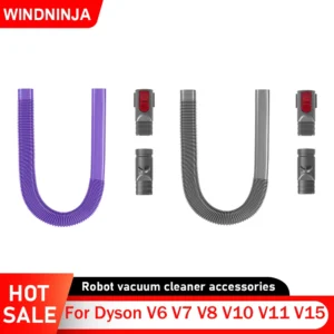 Dryer Vent Cleaner Hose For Dyson V6 V7 V8 V10 V11 V15 Vacuum Cleaner Accessories Lint Remover Vacuum Hose Flexible Crevice Tool