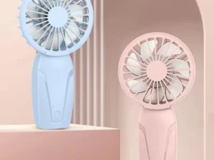 USB Handheld Mini Fan USB Rechargeable Cooling Fans Cute Portable Summer Small Pocket Fan Cartoon Mute Fans