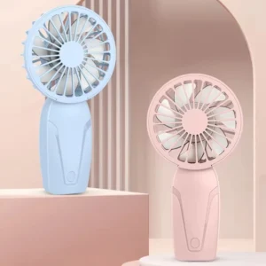 USB Handheld Mini Fan USB Rechargeable Cooling Fans Cute Portable Summer Small Pocket Fan Cartoon Mute Fans