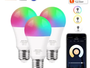 Tuya Wifi/Bluetooth Smart Bulb Alexa Led Lamp E27 RGB Smart Light Bulbs 110V 220V Smart Lamps For Google Assisatnt Smart Life