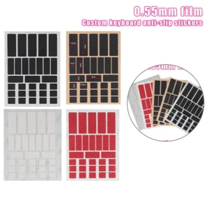 DIY Anti-Slip Wear-Resistant Universal Style Mouse Sticker Wireless Gaming Sweat-Proof Mouse Grip Sticker Tape