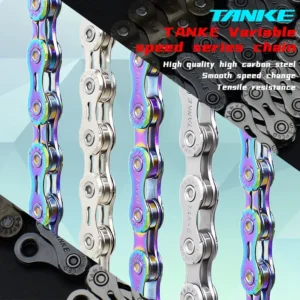 TANKE Bike Chain S8 S9 S10 S11 S12 MTB Road Bicycle Chains,Variable Speed Chain 116/126L High Quality Current Cycling Accessorie