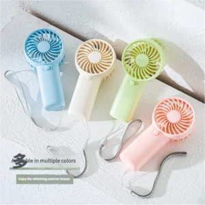 MEET SUN Portable Fan, Creative Compact Pocket Handheld Fan, Lightweight Mini Fan (AAA Batteries Not Included)