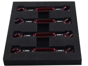 The New 4Pcs Wrench 3-3.2 3.5-3.7 4-5 5.5-6mm Double End Universal Spanner Turnbuckle Wrench for RC Car Traxxas Axial SCX10,1