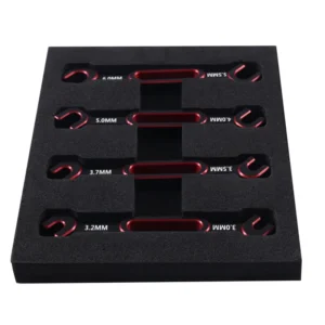 The New 4Pcs Wrench 3-3.2 3.5-3.7 4-5 5.5-6mm Double End Universal Spanner Turnbuckle Wrench for RC Car Traxxas Axial SCX10,1
