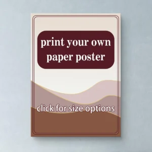 Custom Photo Paper Wedding Family Kids Landscape Any Photos Waterproof Posters Wall Art Living Room Home Decor