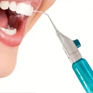 2025 Household High Pressure Oral Irrigator Portable Teeth Clean Water Dental Floss Manual High Pressure Water Toothpick 2024