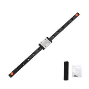 MGN12 12mm Linear Sliding Guide Rail Full Black L 50 100 300 500 1200mm + MGN12H or MGN12C Block for DIY 3D Printer and Machines