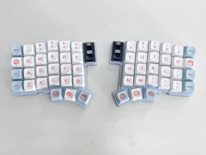 Silakka54 Wireless Split Mechanical Keyboard Customized Bluetooth Dual Mode Hot Swap Ergonomic Office Gaming Split Keyboard ZMK