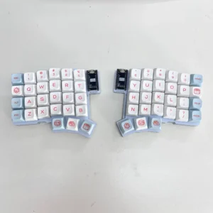 Silakka54 Wireless Split Mechanical Keyboard Customized Bluetooth Dual Mode Hot Swap Ergonomic Office Gaming Split Keyboard ZMK