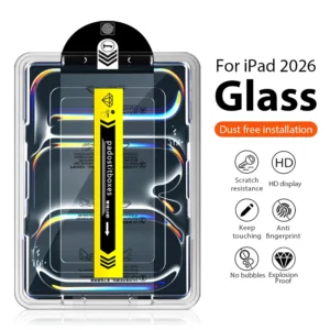 Screen Protector Tempered Glass For iPad Pro 13 11 M5 M4 12.9 A16 10 9 10th 9th Generation Air 5 4 3 M3 M2 Mini 7 6 Accessories