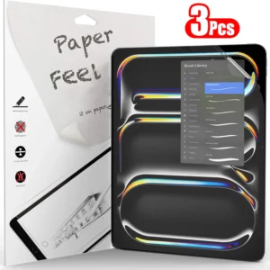 3Pcs Paper Feel Like Screen Protector For ipad Air 11 Pro 13 2024 10th 9th Generation 8 7 6 Air 5 4 Pro 11 12.9 10.5 M5 No Glass