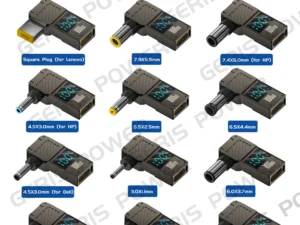 ​LED Display PD 100W Laptop Power Supply Adapter Charger Connector USB Type C PD to DC Jack Plug Converter for Lenovo Hp Dell