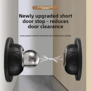 Silicone Door Suck Touch Silicone Anti-collision Door Hotel Household Strong Magnetic Strong Mute Door Stall Door Stopper
