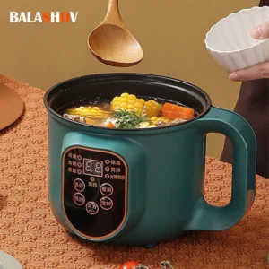 Electric Hot Pot Cooker Multicooker Hotpot Stew Heating Eggs Soup Pan Noodles Steamer Rice Cookers Cooking Pot EU Plug