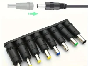 8Pcs AC DC 5.5X 2.1 MM Female Jack Plug Adapter Connectors TO 6.3 6.0 5.5 4.8 4.0 3.5mm 2.5 2.1 1.7 1.35mm Male Power Adaptor