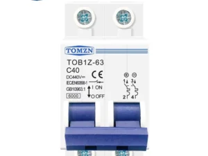 TOMZN 2P DC MCB 6KA 440V Mini Circuit Breaker 3A 6A 10A 16A 20A 25A 32A 40A 50A 63A