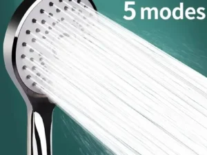 Bathroom Pressurized Hand Shower Package Accessories Shower Nozzle Large Water Output 5 Models Universal Adaptation Save Water