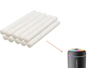 10Pcs 7x76mm Humidifier Filter Special Replacement Cotton Sponge Stick For USB Humidifier Aroma Diffuser Air Humidifier