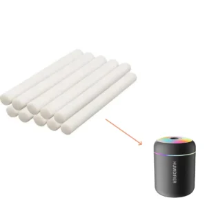 10Pcs 7x76mm Humidifier Filter Special Replacement Cotton Sponge Stick For USB Humidifier Aroma Diffuser Air Humidifier
