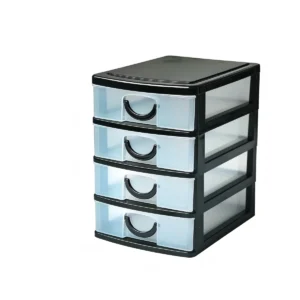 4-layer drawer-style jewelry storage box, rhinestone storage box, transparent earring storage box