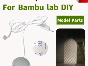 For Bambu Lab Led Lamp Kit 001 Hardware Bambulab Light Kit 001 Led Light Parts Diy Model Without 3d Printing Parts