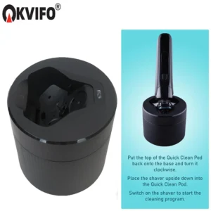 Replacement Quick Cleaning Pod Compatible with Philips 2nd Series 7000 S9000 S5000 Angular polygon Shavers,for Philips Cleaning