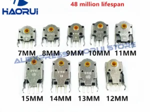5Pcs TTC Golden Wheel Encoder 7MM 8MM 9MM 10MM 11MM 12MM 13MM 14MM 15MM Mouse Decoder 48 million High lifespan Higher precision