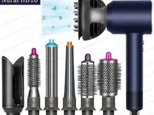 Hair Dryer Automatic Hair Straightener Curling Nozzle For Dyson Supersonic HD16 Nural Accessories Cylinder Comb Diffusion Nozzle