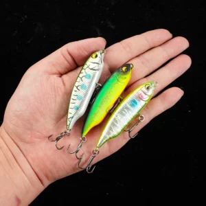 Johncoo Slow Sinking Pencil Fishing Lures 60mm 6.5g 75mm 10.5g Hard Baits Wobblers Lure Trout Fishing Lure