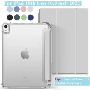 With Pencil Holder Case for iPad A19 12th A16 2026 Pro11 M5 M4 Air11 8 M3 M2 Air 5 4 10.9 10.2 8 9 10th 5/6th 2017 2018 9.7 10.5