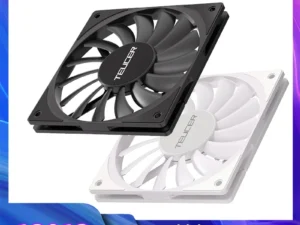 TEUCER TE-12012 Ultra-thin Cooling Fan 120x120x12mm Ultra-thin Size Low Noise 4PIN PWM For Desktop Computer CPU Cooler