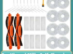 For Xiaomi Mijia Self-Cleaning Robot 2 C101 Robot Vacuum Cleaner Main Side Brush Hepa Filter Mop Cloths Rag Accessories Parts