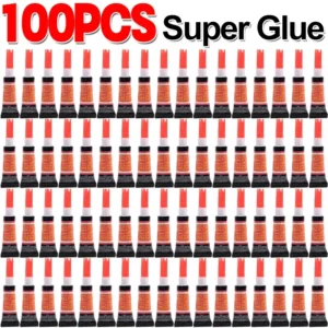 Liquid Super Glue Wood Rubber Metal Glass Cyanoacrylate Adhesive Stationery Store Nail Gel 502 Instant Strong Bond Leather