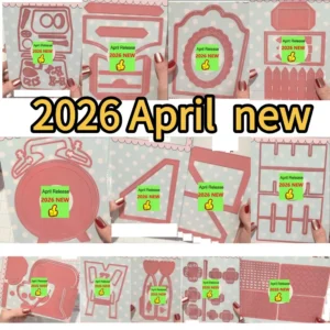 alarm clock Making Strips 2026 New Metal Cutting Dies For DIY Scrapbooking Crafts Maker Photo Album Template Handmade Decoration