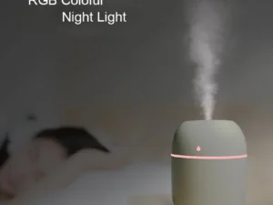 ABS Water drop 220ML Small Air Humidifiers for Home with 1M USB 6-10H Spray Diffuser Aroma Essential Mist Maker Colorful light