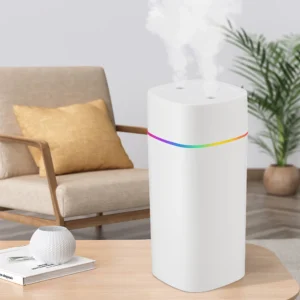 600ML Air Humidifier USB Charging Essential Oil Purifier Aroma Diffuser Aromatherapy Mist Maker Lights for Home Office Car