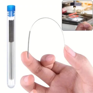 3D Printer Nozzle Cleaning Kit 0.2/0.25/0.3/0.35/0.4mm Stainless Steel Nozzle Cleaning Needles Cleaner For Car Wiper Gas Stoves