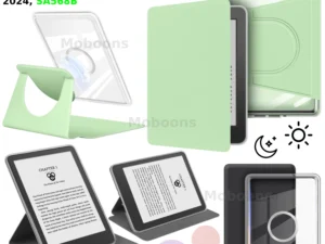For Kindle Paperwhite 12th Gen Case Colorsoft Signature Edition 7" 2024 360° Rotation 2-in-1 Magnetic Detachable Stand SA568B