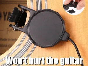 Audio Jack Clip On Pickup for Acoustic GuitarMandolinBouzoukiViolinBanjoUkulele Length 2.5 M Sound Pickup Transducer