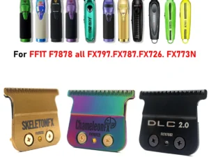Original replaceable DLC Blade For JUCAI PRO F7878 FF1T Colorful Blade Professional Hair Clipper Trimmer Barber Shop