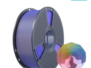 SUNLU Silk Pla Plus 3D Printer Filament 1.75mm Dual/Triple/Four Tone Pla Silk Shiny Textures Filament with Reusable Spool 1KG