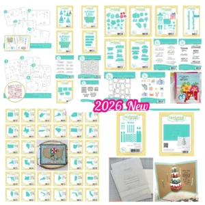 Taylored Big Birthday Hugs Birthday Girl Boy Endless Summer Metal Cutting Dies Stamps for DIY Scrapbooking Calenda June 2026 New