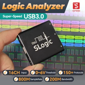 Sipeed SLogic16U3 16CH 800M Samplerate 5Gbps USB3 Super-Speed Logic Analyzer Adjustable Threshold For WIN MAC Linux