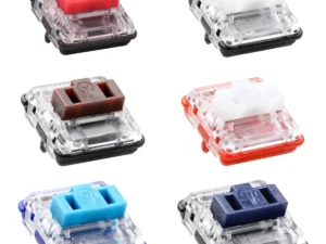 Kailh Low Profile Choc Switch 1350 Chocolate Keyboard Switch Clicky Tactile Linear Multicolor Switch Mechanical Keyboard Laptop