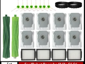 For iRobot Roomba i7 i7 i6 i8 i3 Plus E5 E7 E&I Series Hepa Filter Side Brush Main Brush Vacuum Cleaner Replacement Accessories